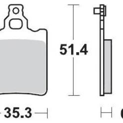 Moto-Master Remblokken Nitro Off-Road Sinter 090721