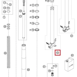 KTM ASKLEM Rechts ADV. Compleet 07