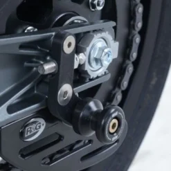 R&G CR0063BK Cotton Reels Bobbins Offset Zwart KTM 125 DUKE 17- / RC125 17- / RC390 17-