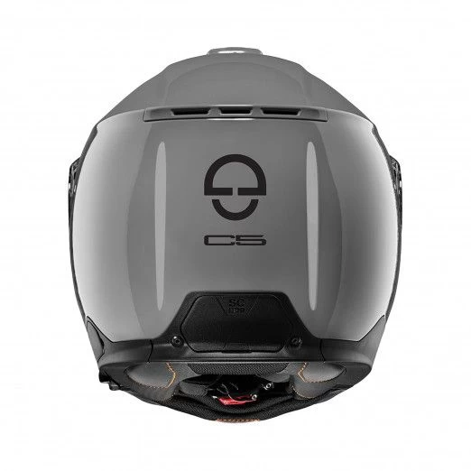 Schuberth C5 Motorhelm Schuberth C5 Motorhelm -Ktm-Verkoopwinkel C5 donkergrijs achterzijde 0e7f