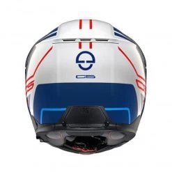 Schuberth C5 Master Motorhelm -Ktm-Verkoopwinkel C5 master wit blauw achterzijde 7b10