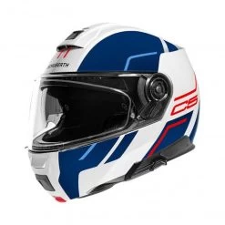 Schuberth C5 Master Motorhelm -Ktm-Verkoopwinkel C5 master wit blauw voorzijde a9da