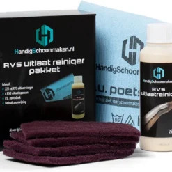 Handig Schoonmaken RVS Uitlaatreinigerset