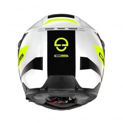 Schuberth C5 Eclipse Motorhelm -Ktm-Verkoopwinkel c5 eclipse wit geel achterzijde b845