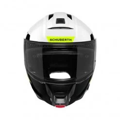 Schuberth C5 Eclipse Motorhelm -Ktm-Verkoopwinkel c5 eclipse wit geel detail 2 db7c