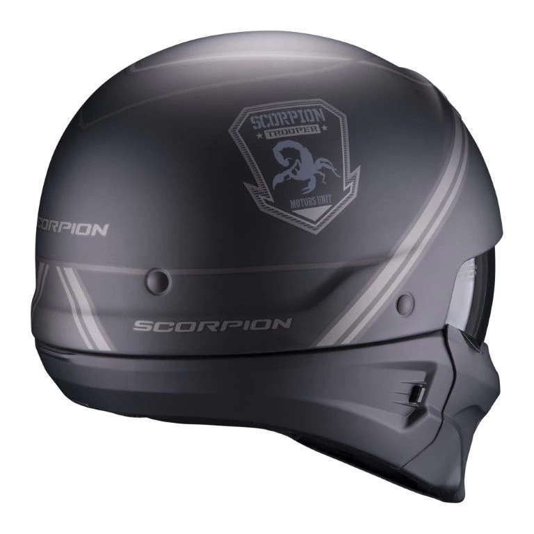 Scorpion Exo-Combat Evo Unborn Motorhelm Scorpion Exo-Combat Evo Unborn Motorhelm -Ktm-Verkoopwinkel