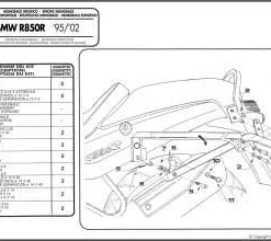 GIVI 635F Topkofferrek BMW R 850/1100 R (95-02)