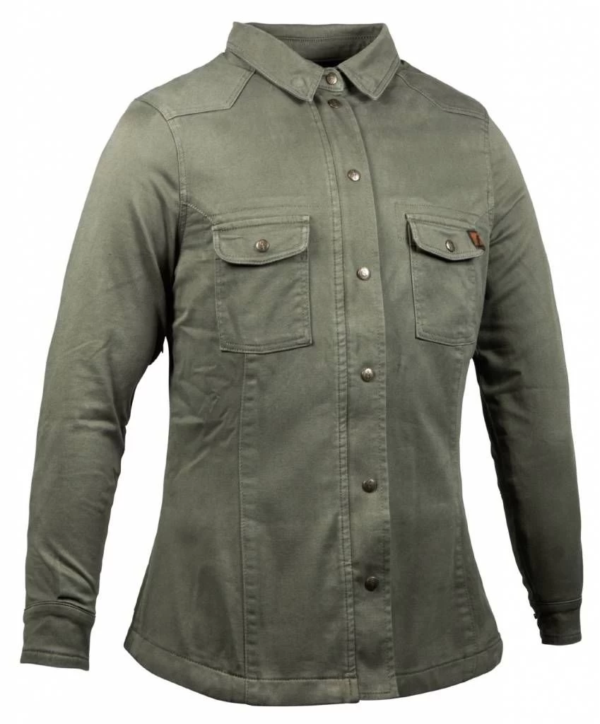 John Doe Motoshirt Women Motorjas John Doe Motoshirt Women Motorjas -Ktm-Verkoopwinkel john doe motorshirt women olive 1 09b7