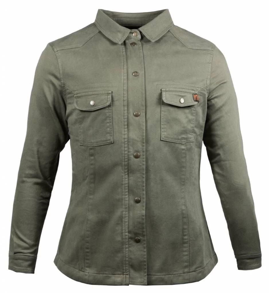 John Doe Motoshirt Women Motorjas John Doe Motoshirt Women Motorjas -Ktm-Verkoopwinkel john doe motorshirt women olive 3 5025