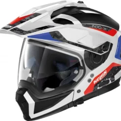 Nolan N70-2 X Torpedo Motorhelm -Ktm-Verkoopwinkel nolan n70 2 x torpedo wit blauw rood 314e