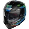 Nolan N80-8 Thunderbolt Motorhelm -Ktm-Verkoopwinkel nolan n80 8 thunderbolt blauw groen 0add