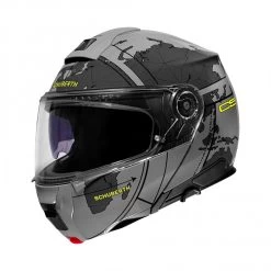 Schuberth C5 Globe Motorhelm -Ktm-Verkoopwinkel schuberth c5 globe grijs fluo 45f3