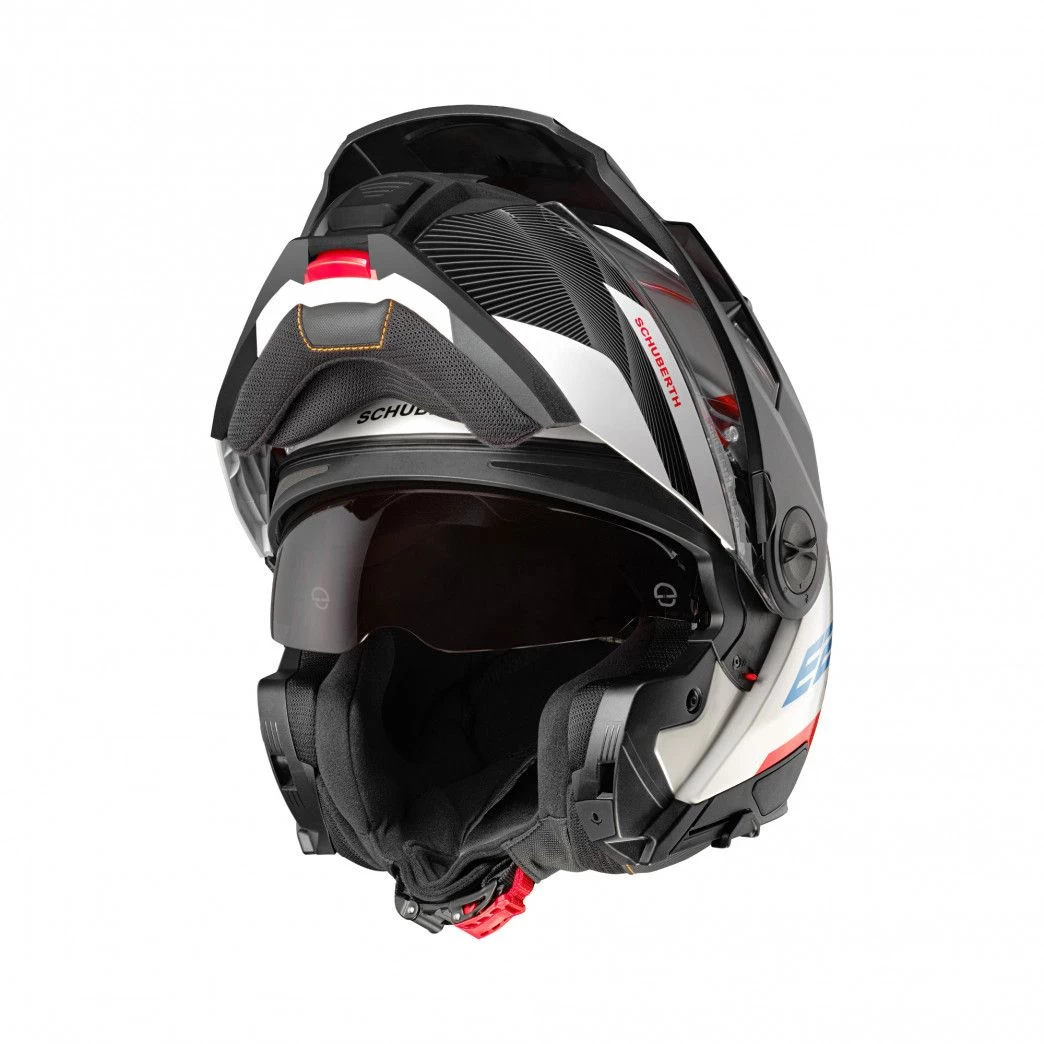 Schuberth E2 Defender Motorhelm Schuberth E2 Defender Motorhelm -Ktm-Verkoopwinkel schuberth e2 defender wit rood blauw 1 11c7