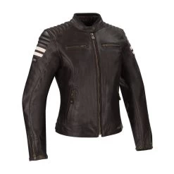 Segura Lady Stripe Perfo Motorjas 4 Segura Lady Stripe Perfo Motorjas -Ktm-Verkoopwinkel segura lady stripe perfo bruin beige 1 0ded