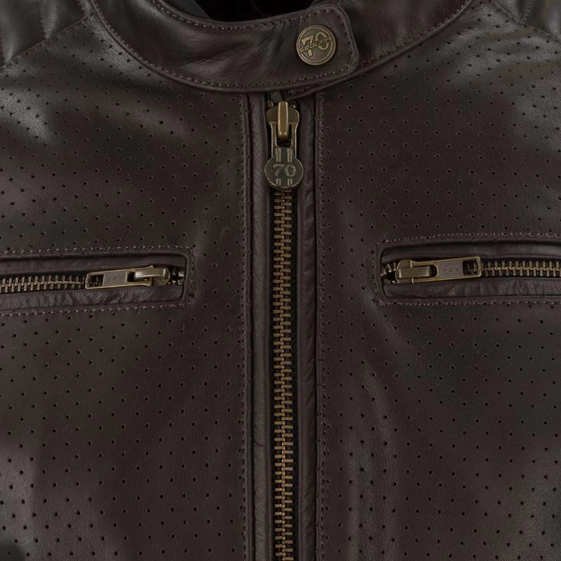 Segura Lady Stripe Perfo Motorjas Segura Lady Stripe Perfo Motorjas -Ktm-Verkoopwinkel segura lady stripe perfo bruin beige 3 f777