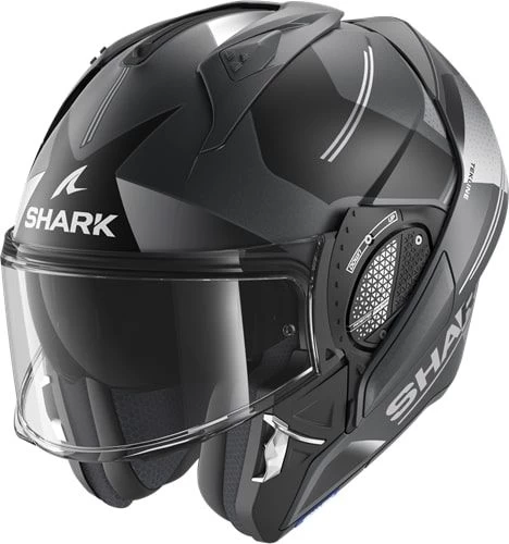 Shark Evo GT Tekline Motorhelm Shark Evo GT Tekline Motorhelm -Ktm-Verkoopwinkel shark evo gt tekline zwart grijs 2 f743