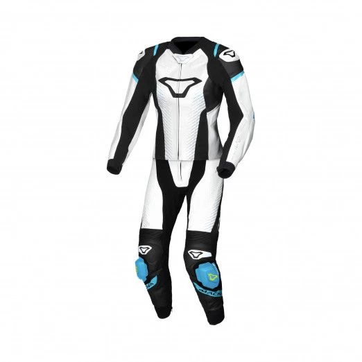 Macna Tronniq Combi Dames Motorpak Macna Tronniq Combi Dames Motorpak -Ktm-Verkoopwinkel tronniq dames 2pc wit voorzijde 545a